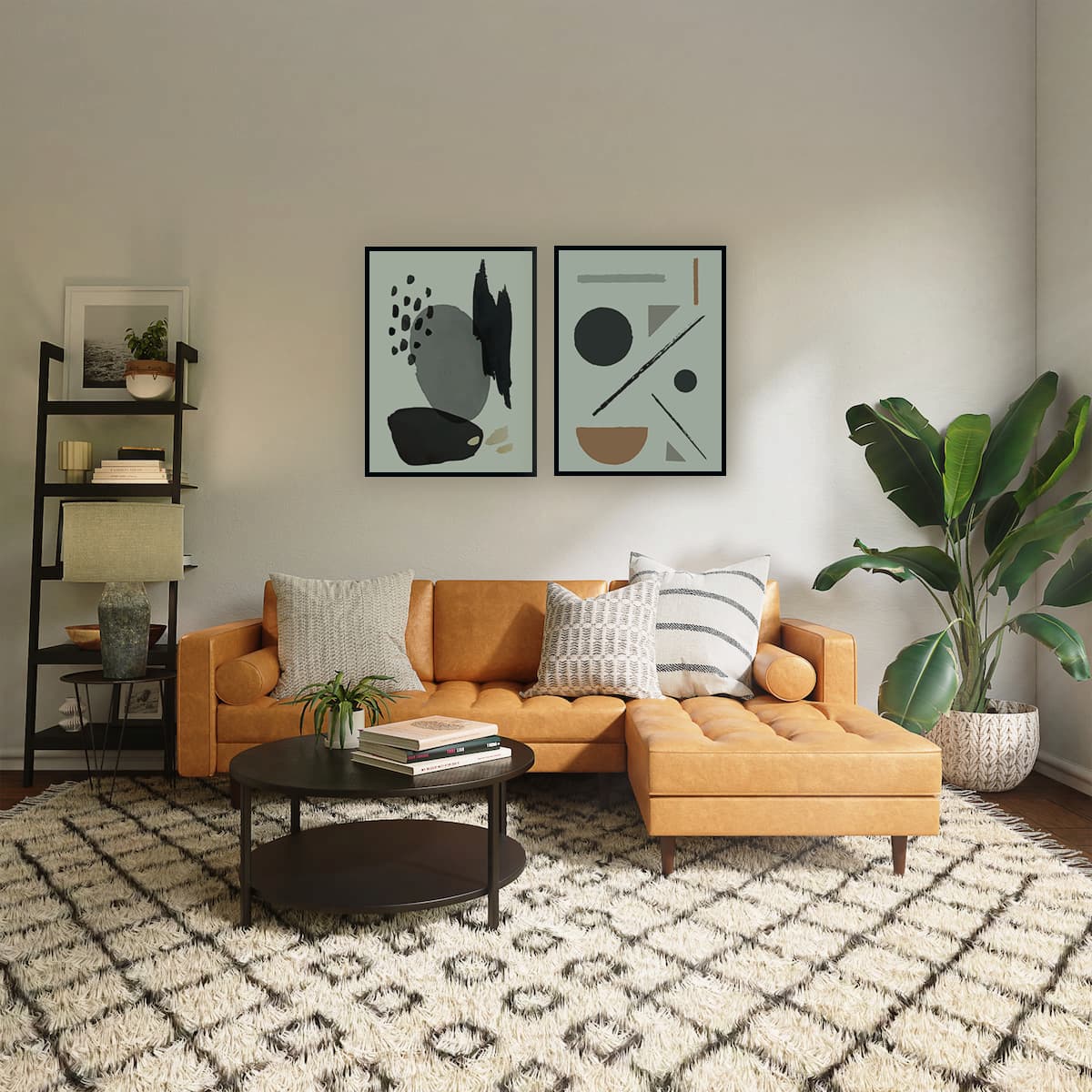Living room in an apartment in Alicante