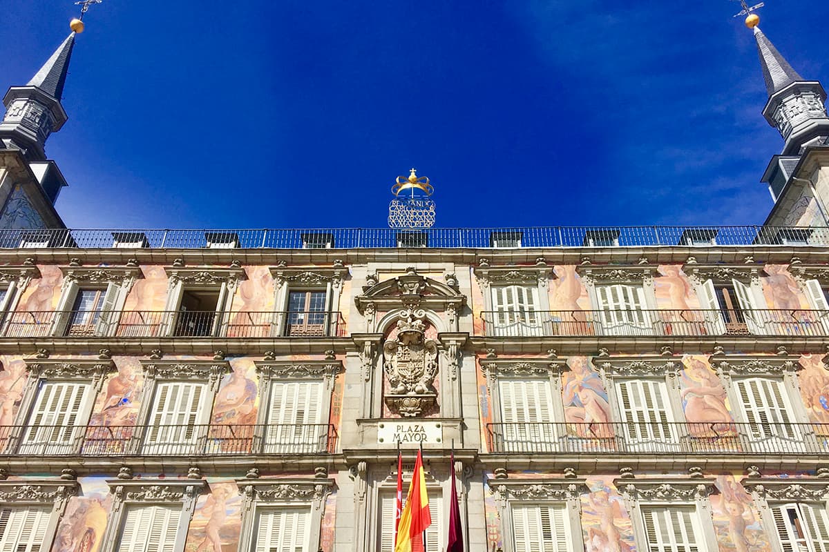 MADRID The Plaza Mayor of Madrid