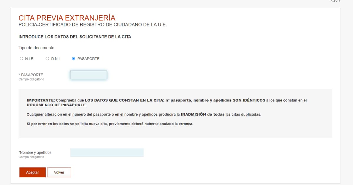 NIE-appointment-step-4 NIE appointment step 4