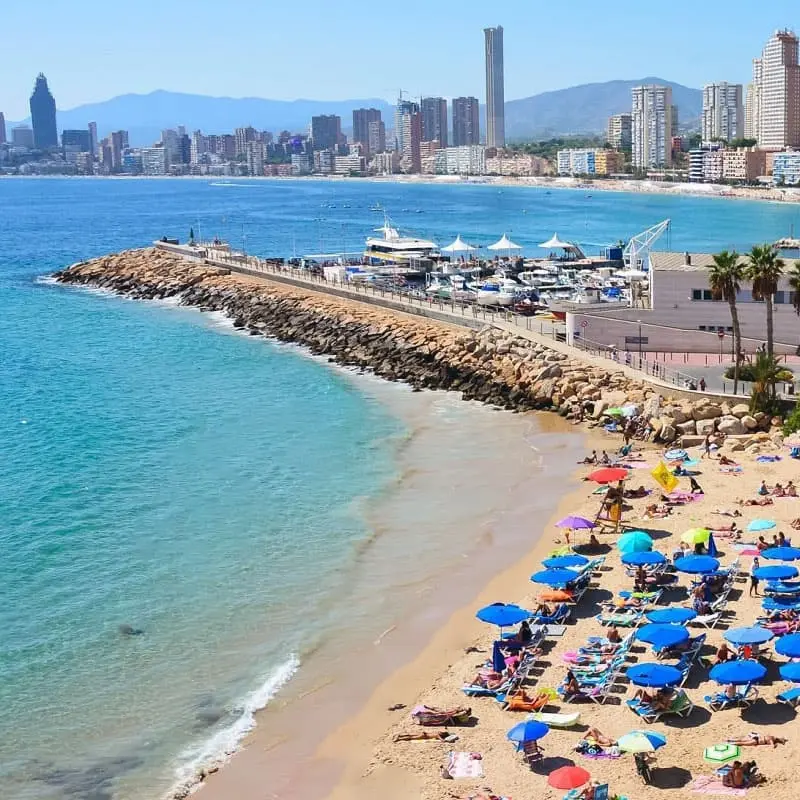 Benidorm Benidorm beach