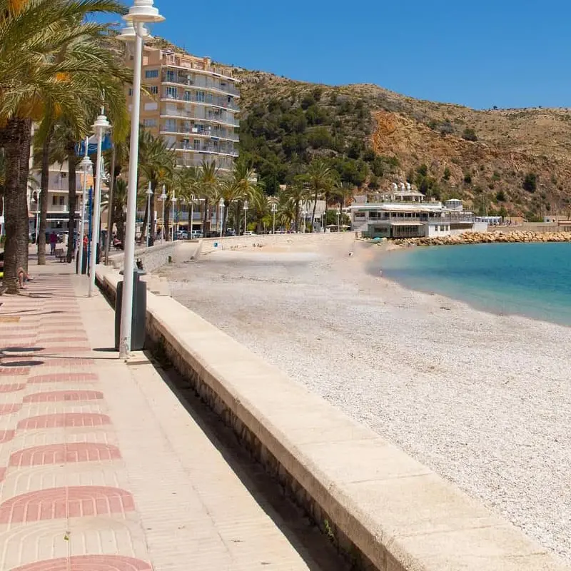 Javea1 Javea beach walk