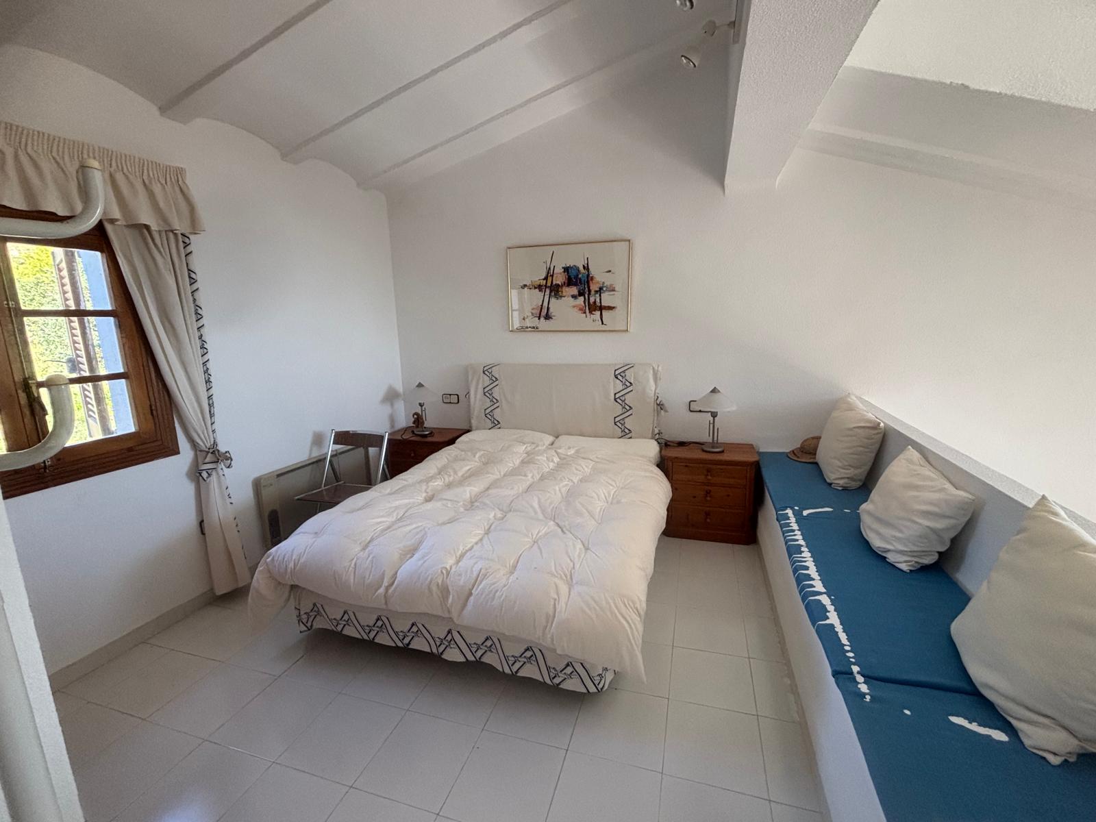 Bedroom of a house in Alcossebre