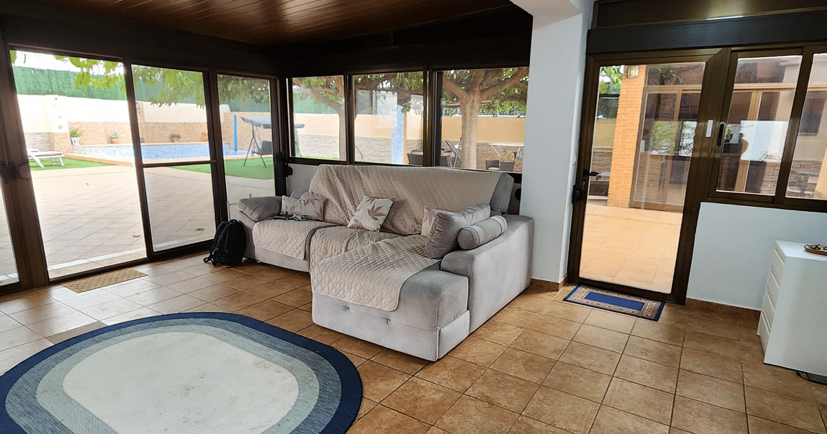 Living room of a house in Gandia