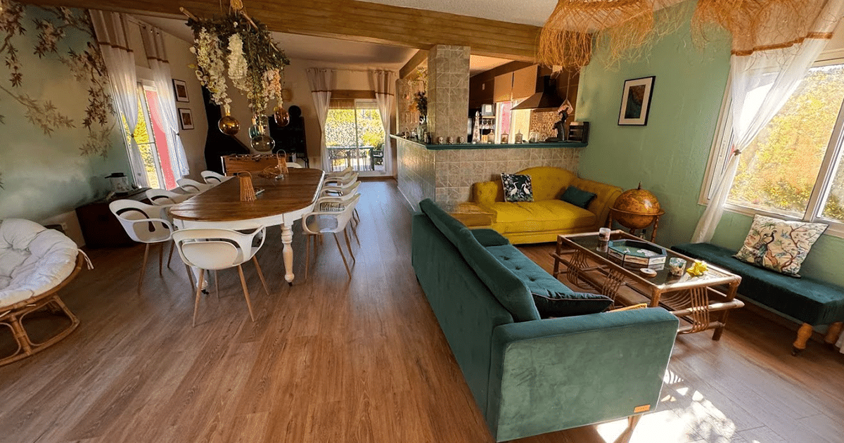 Living room of a house in Peniscola